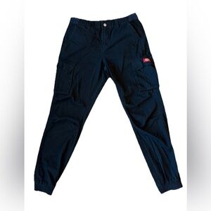 Dickies Slash Pocket Cargo Jogger Pants Women's Size 3/26 Black Utility Y2K